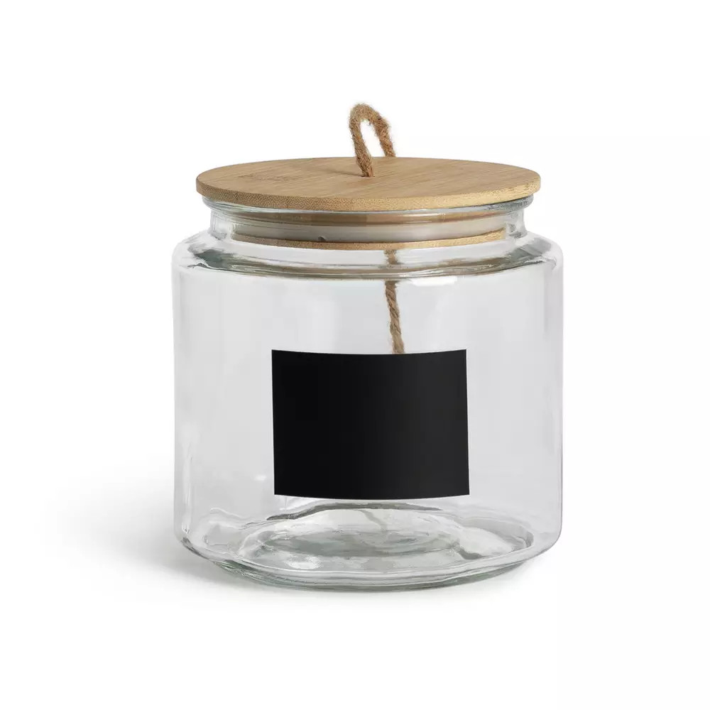 Habitat Reusable Glass Laundry Jar - Clear | Habitat UK