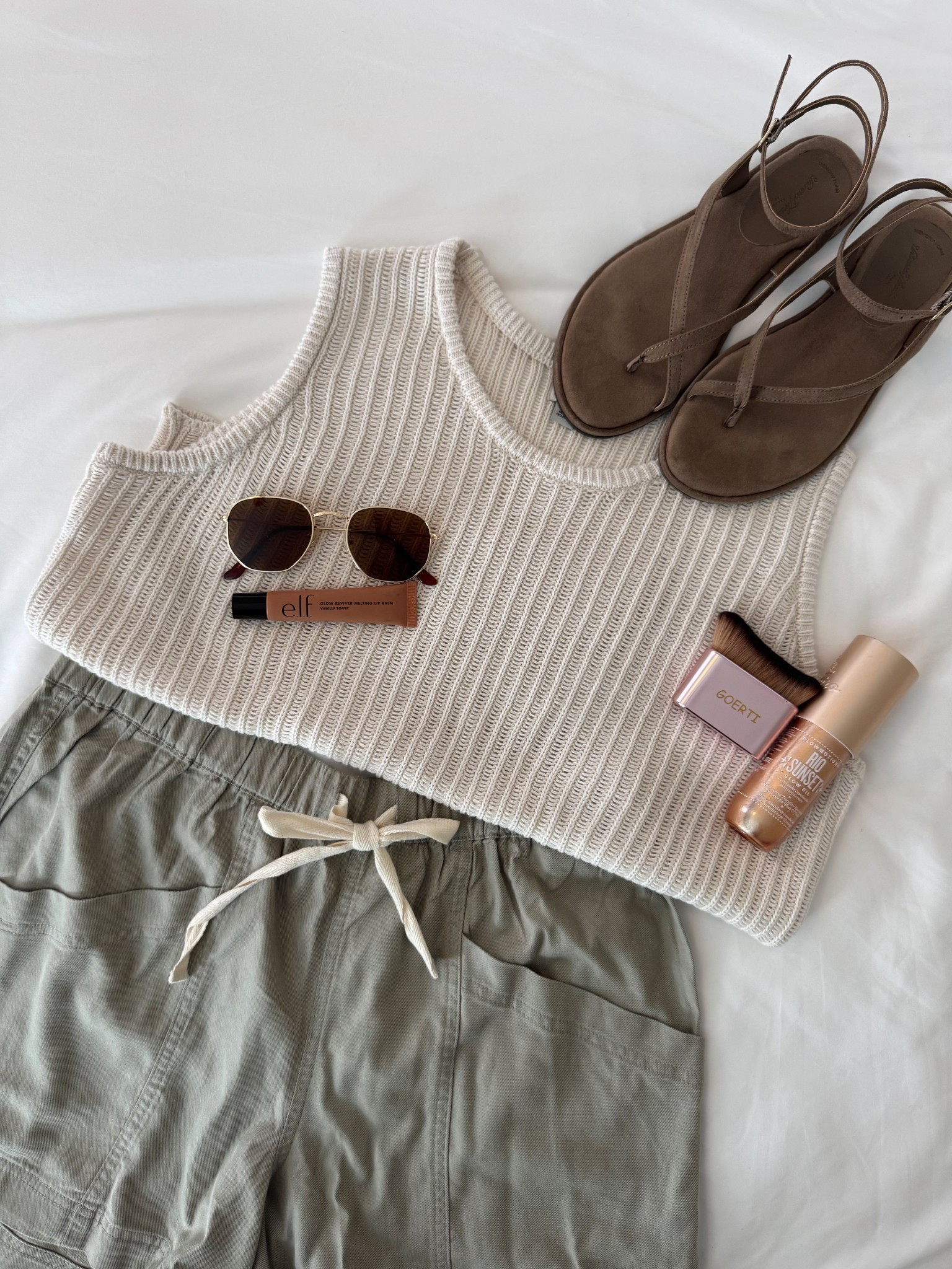 wearing a size M in the shorts & L in the tank for a more comfy fit!!

hiii 🫶🏼 going to share a target try on later today (hopefully 😂) but wanted to share this outfit now because I love it so much!! @Target 

#LTKSeasonal #LTKootd #LTKSaleAlert