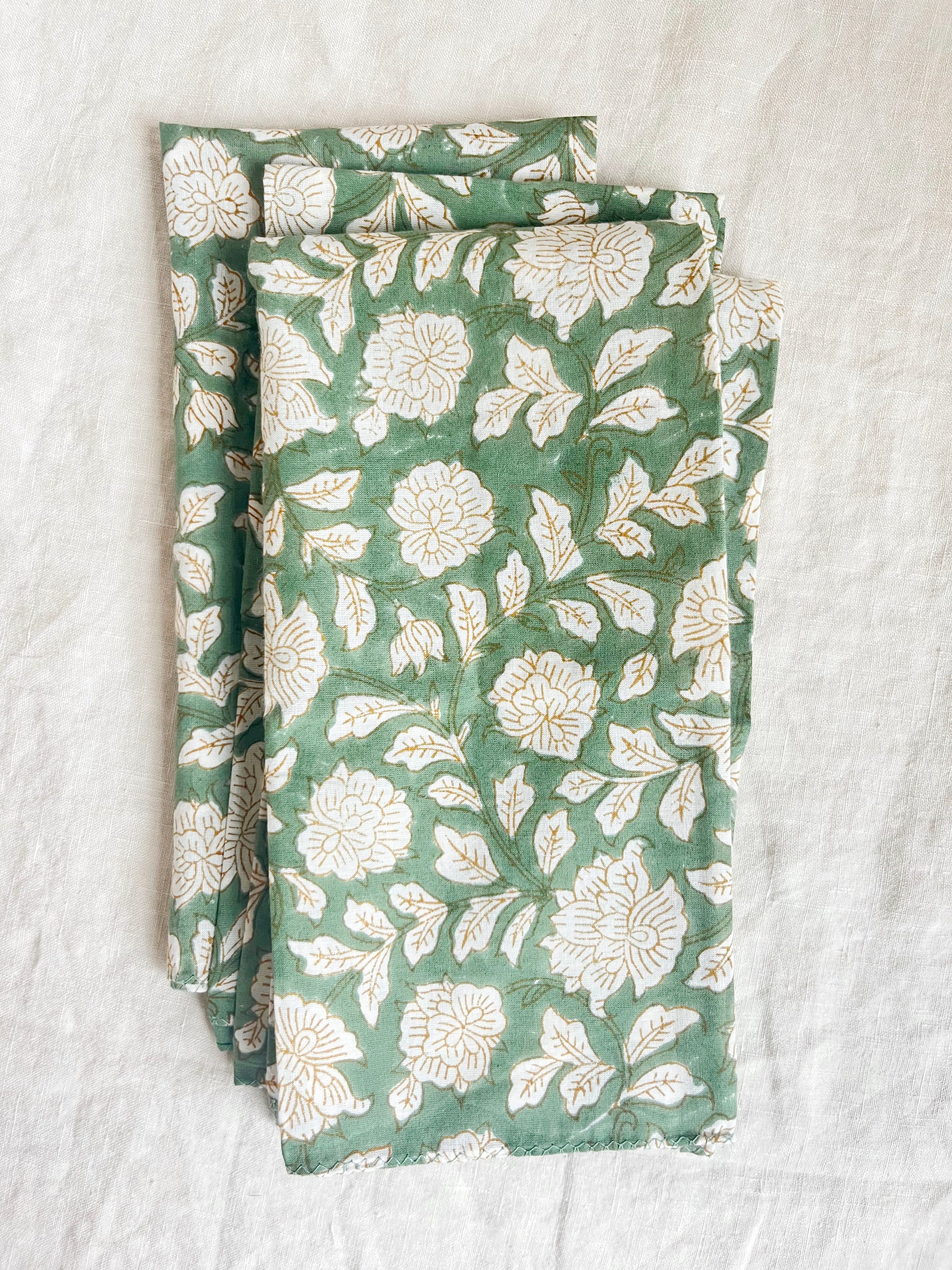 Iris Sage Napkins - S/4 | the ARK elements