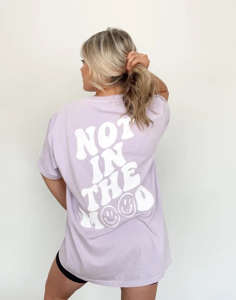 Not In The Mood Graphic Tee | Lane 201 Boutique