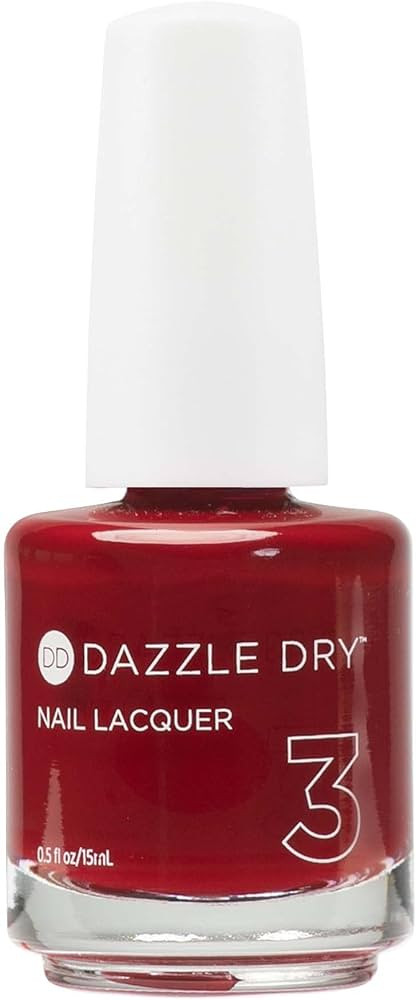 Dazzle Dry Nail Lacquer (Step 3) - C.E.O. - A deep wine red full coverage cream. (0.5 fl oz) | Amazon (US)