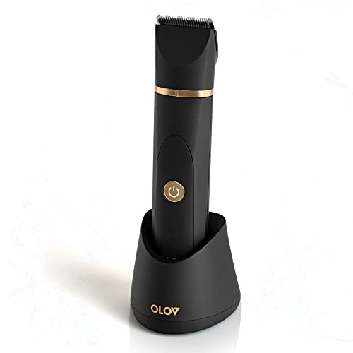 OLOV Electric Groin Hair Trimmer - Ball Trimmer for Men - Nose Hair Trimmer, Replaceable Ceramic ... | Amazon (US)