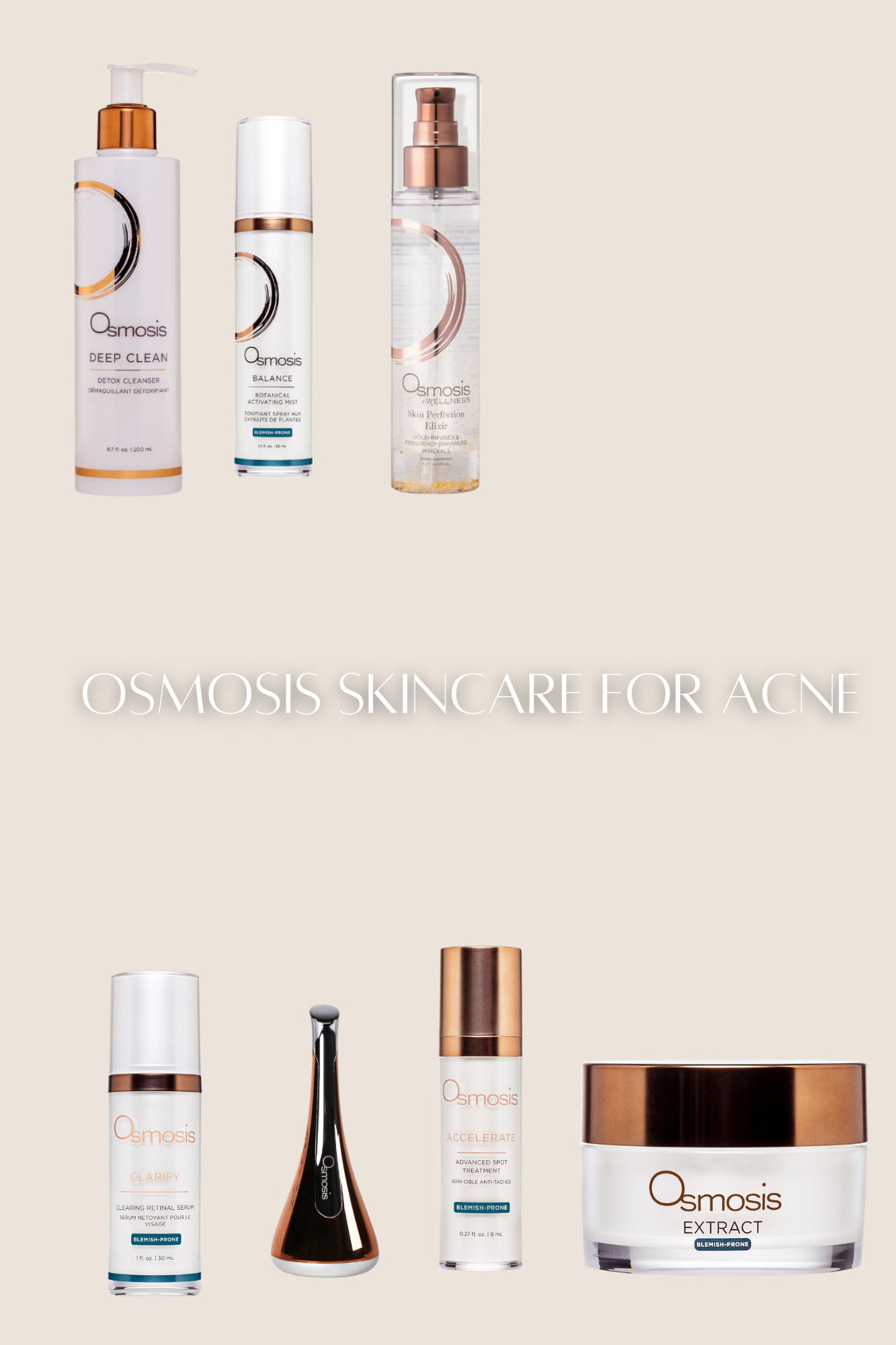 Osmosis skincare for acne pone skin. Another top favorite brands for me. Aesthetician approved.  

 

#LTKBeauty #LTKMostLoved