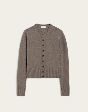 Crewneck Cardigan in 100% Cashmere | Madewell