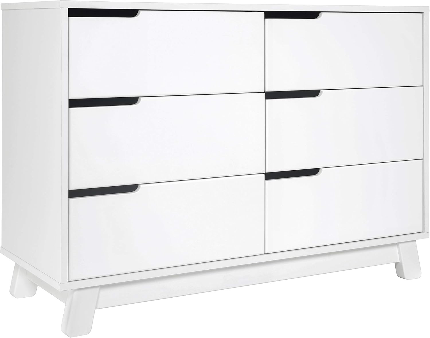 Babyletto Hudson 6-Drawer Assembled Double Dresser in White, Greenguard Gold Certified | Amazon (US)
