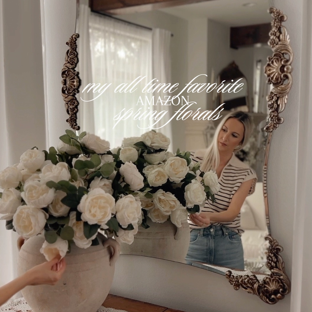 My all-time favorite Amazon spring faux florals. I use these year after a year and get so many compliments. The quality the colors the texture… They look beautiful in life like styled for spring ￼

#LTKSeasonal #LTKHome #LTKSaleAlert