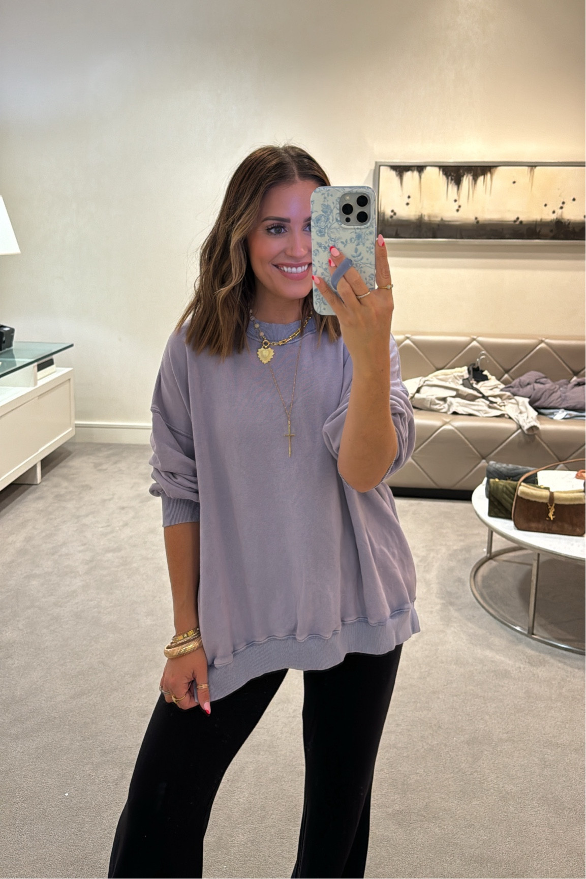 Free People sweatshirt— wearing size small! On sale for $59 

#LTKFindsUnder100 #LTKSaleAlert #LTKxNSale