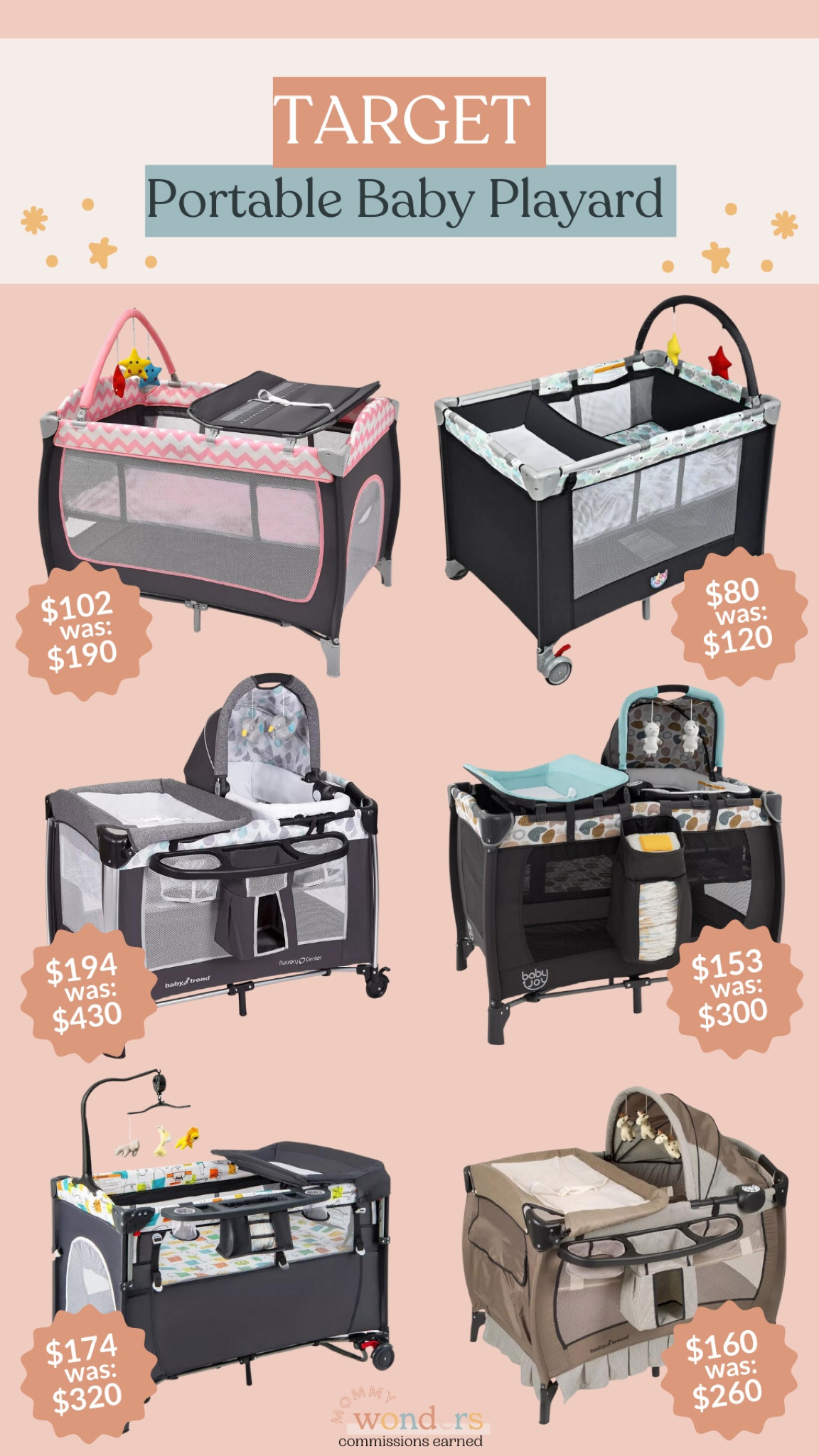 Check out the prices on these portable baby players at Target! Great time to buy one and there are many options and colors! 

#LTKTravel #LTKSaleAlert #LTKBaby