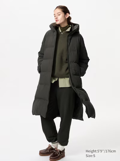 Seamless Down Long Coat | UNIQLO (UK)