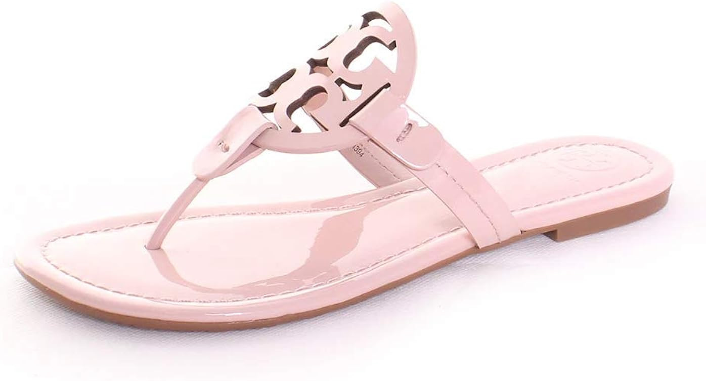 Tory Burch Women's Miller Patent Thong Sandal | Amazon (US)