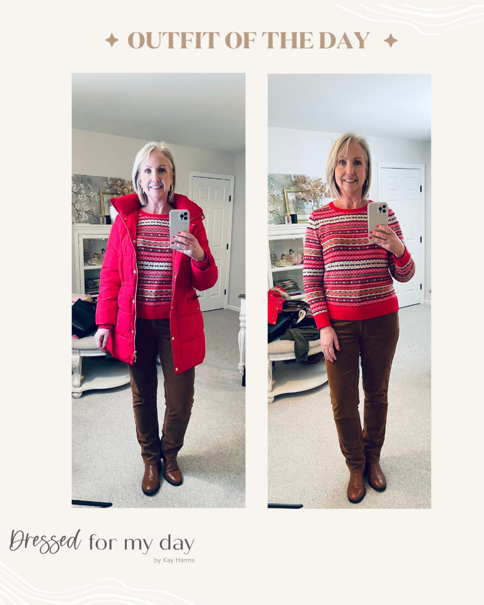I put together this festive holiday outfit all from @Talbots and I am loving it! This red down parka is sure to keep me warm. 

#LTKHoliday #LTKSeasonal #LTKstyletip