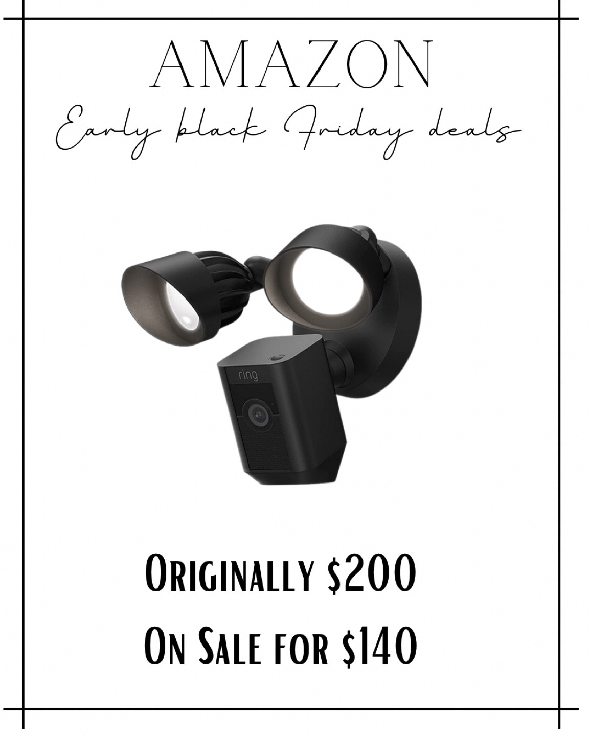 Ring camera!#LTKHoliday #LTKGiftGuide

#LTKSeasonal
