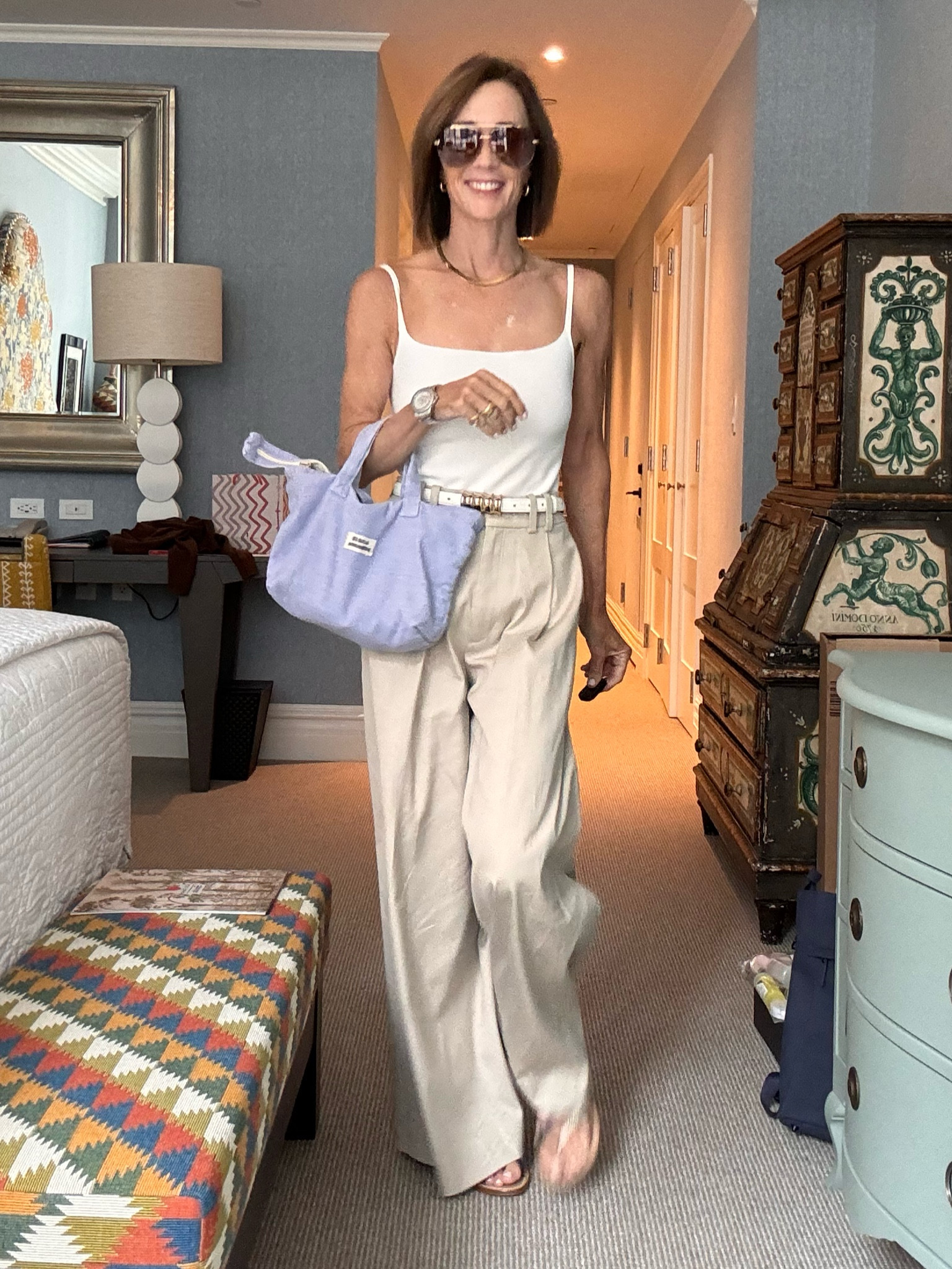 Add an inexpensive beach tote like this one I got in St. Tropez and add a touch of spontanuity  to any outfit. 

#LTKFindsUnder50 #LTKStyleTip #LTKSeasonal