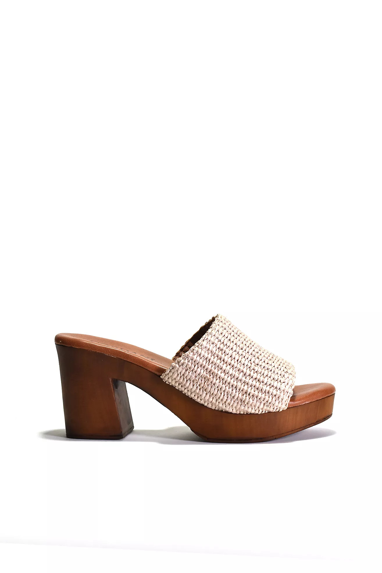 Cordani Waylin Wood-Bottom Heels | Anthropologie (US)