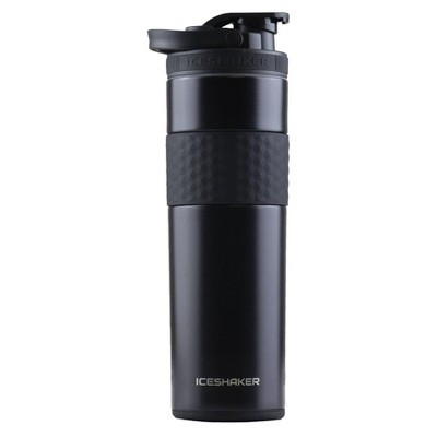 Ice Shaker 20oz Skinny Steel Shaker - Black | Target