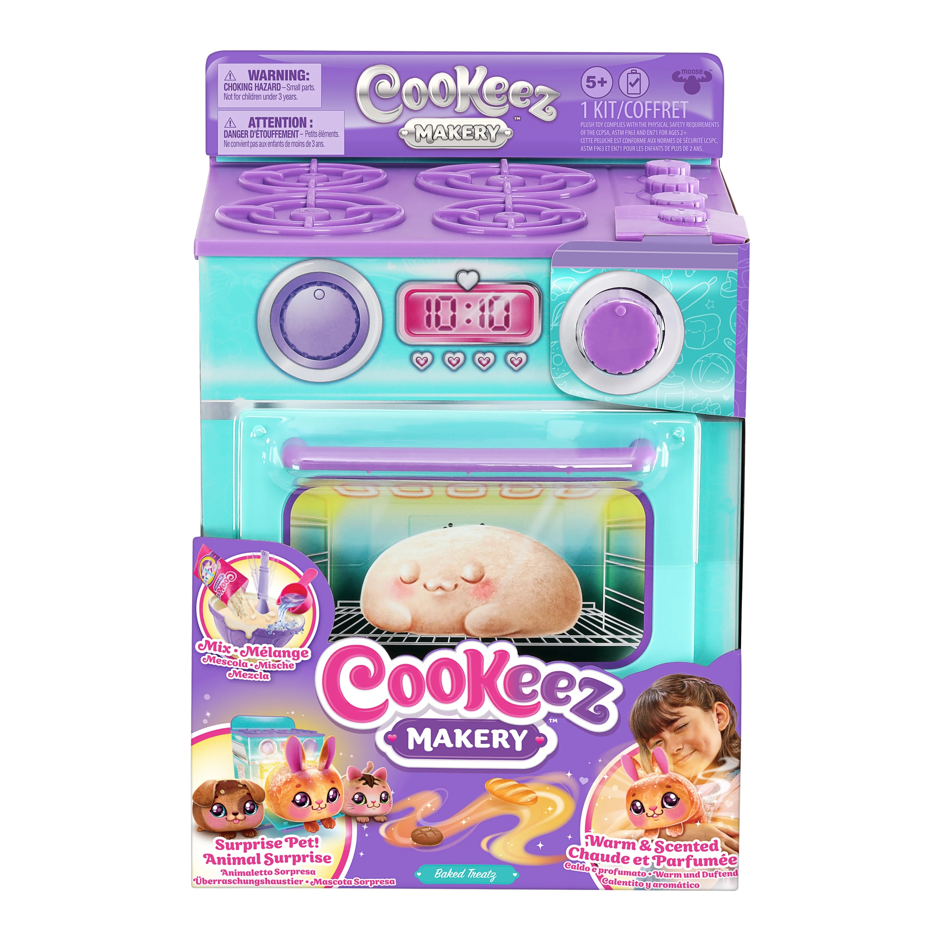 COOKEEZ MAKERY TOY BREAD OVEN | Walmart (US)