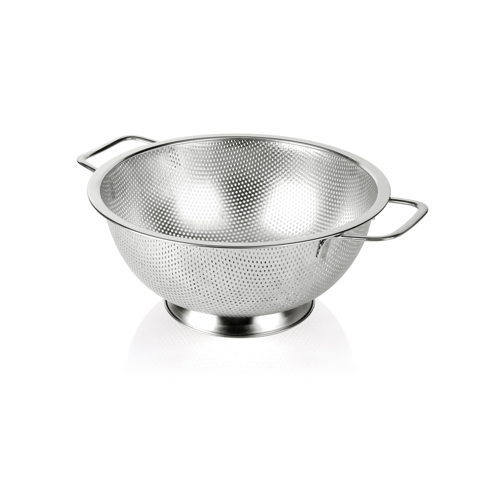 Colander Stainless Steel 3-Quart, Strainer for Kitchen Food, Dishwasher Safe | Amazon (US)