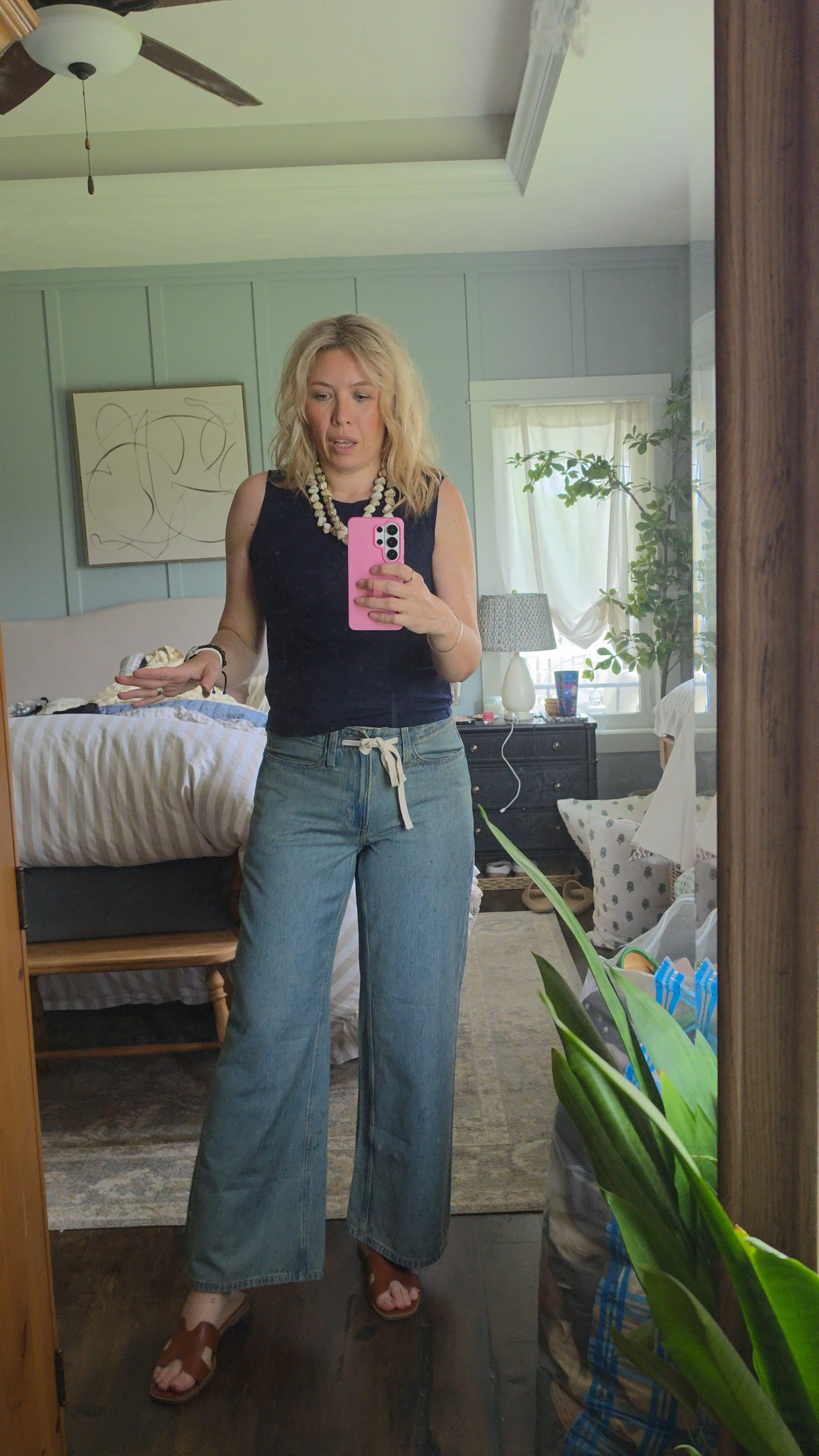 Have you tried drawstring jeans? They're perfect for summer 

#LTKmomlife #LTKOver40 #LTKTall