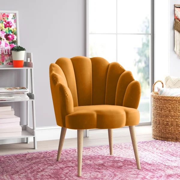 Lilly 26.4'' Wide Velvet Armchair | Wayfair North America