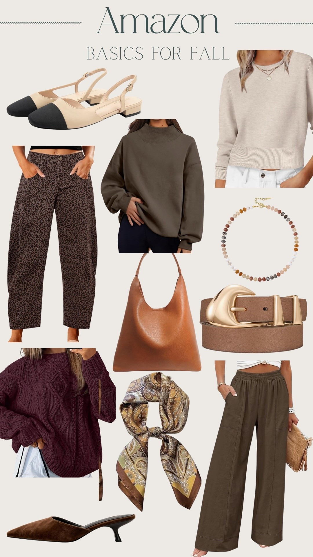 Amazon basics for fall that won’t break the bank but you will wear on repeat!