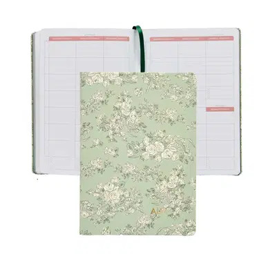 Toile Wallpaper Fern A5 Softbound Academic Planner | Erin Condren | Erin Condren