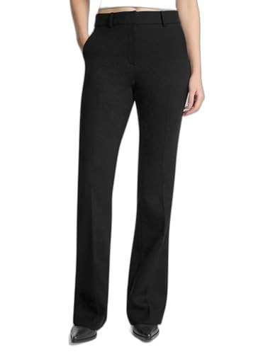 Michael Kors Women's Slim Bootcut Pant, Black, 8 | Amazon (US)