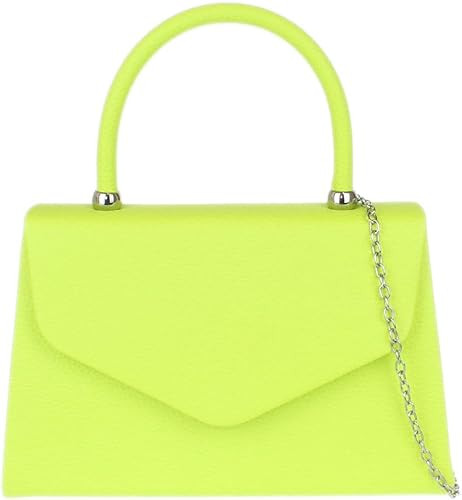 Girly Handbags Womens Plain Handle Clutch Bag | Amazon (US)