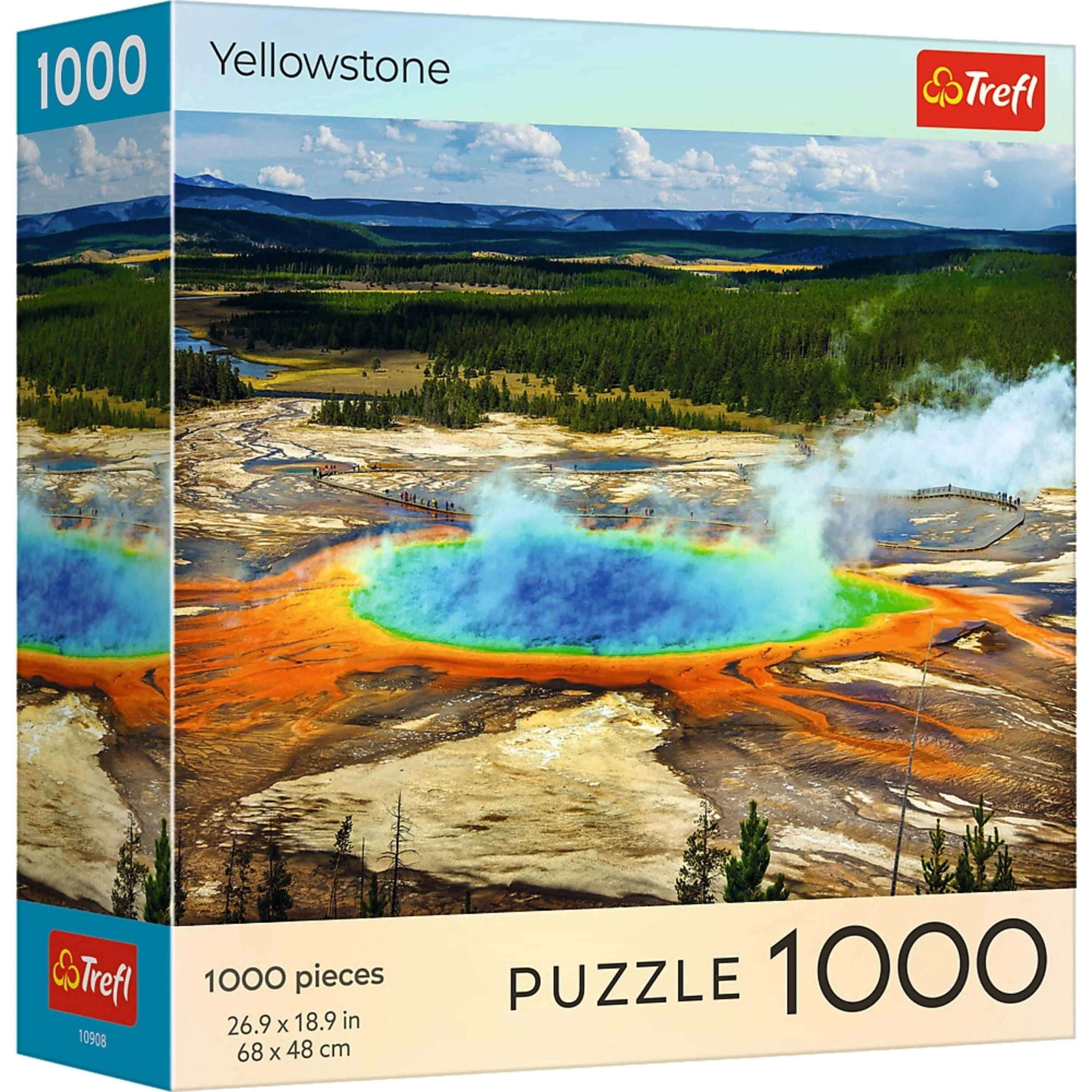 Trefl Red 1000 Piece Puzzle - National Parks - Yellowstone | Walmart (US)