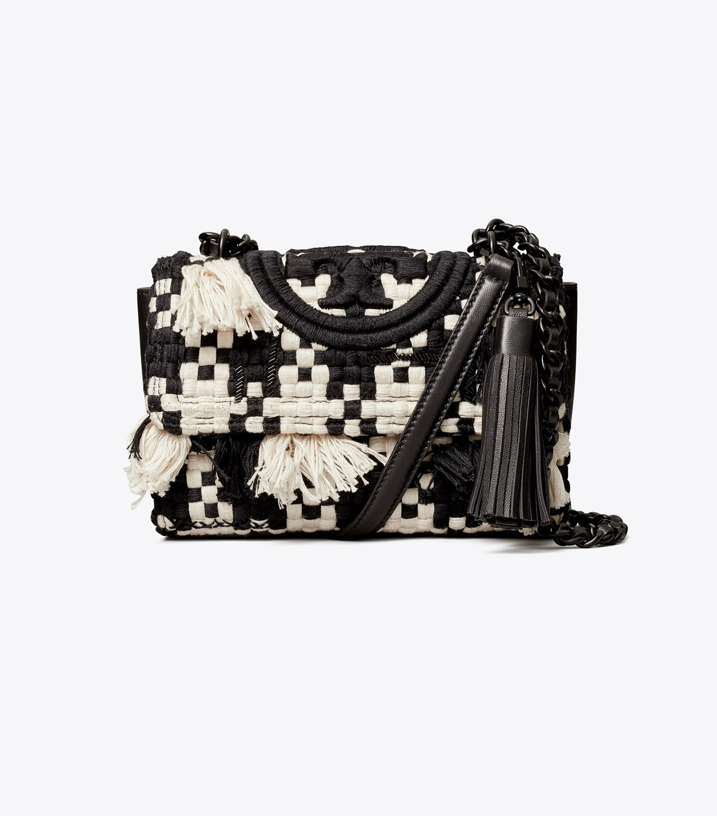 SMALL FLEMING TWEED CONVERTIBLE SHOULDER BAG | Tory Burch (US)