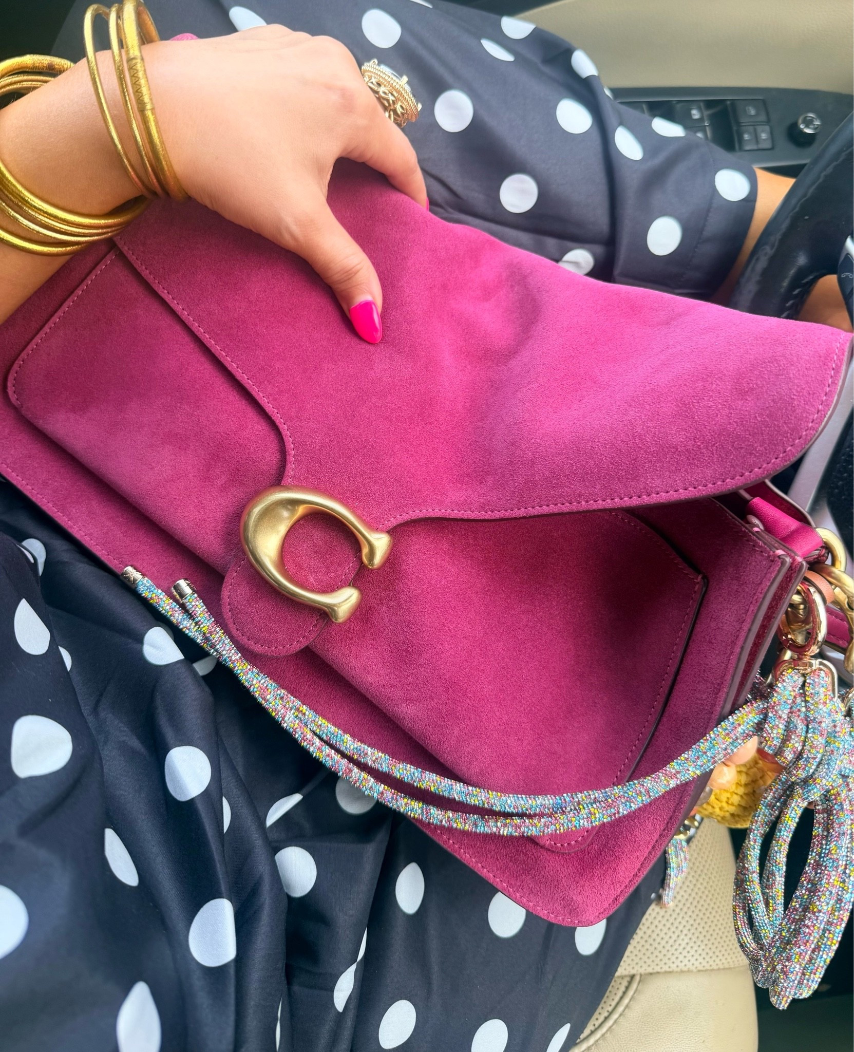 Thursdays finishing touches but the Coach Tabby 36 in fuscia is out of stock right now 😭

#LTKU