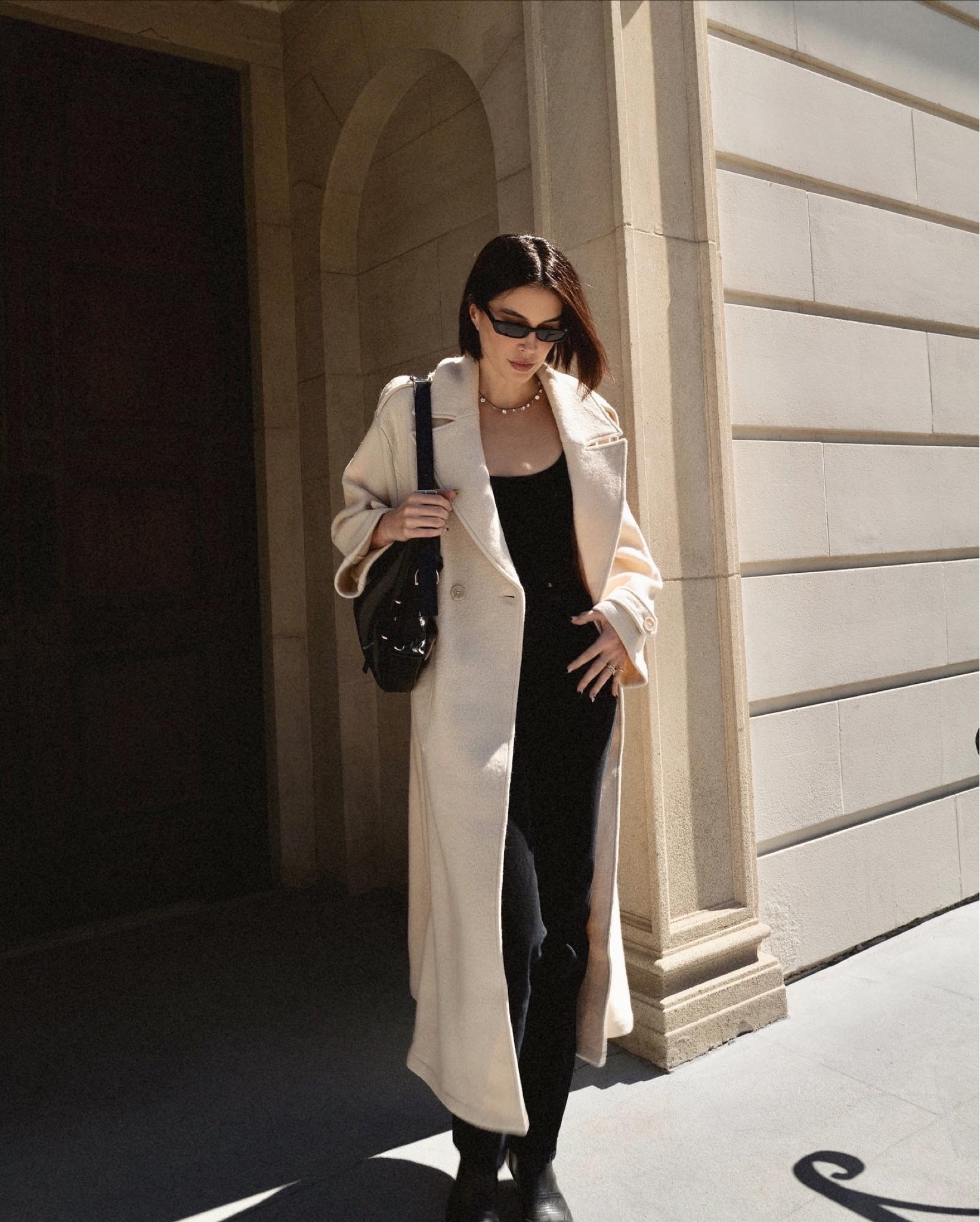Yesterdays OOTD - coat is NA-KD but I linked similar version below!

#LTKFind #LTKSeasonal #LTKstyletip