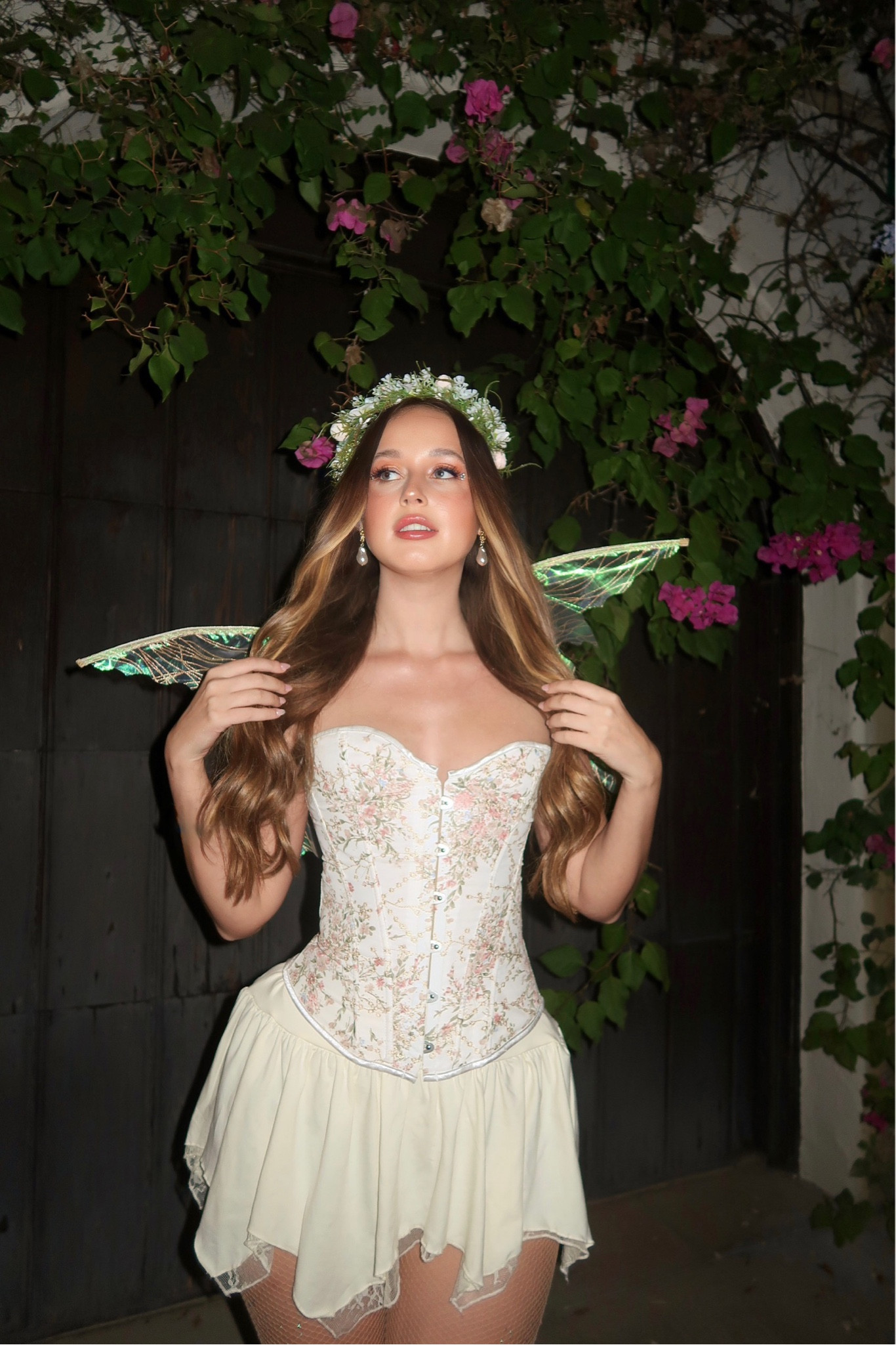 the prettiest garden fairy Halloween costume for under $100 😭🧚‍♀️ I’m wearing a small in the corset and a large in the skirt! 

#LTKHalloween #LTKHoliday #LTKfindsunder100