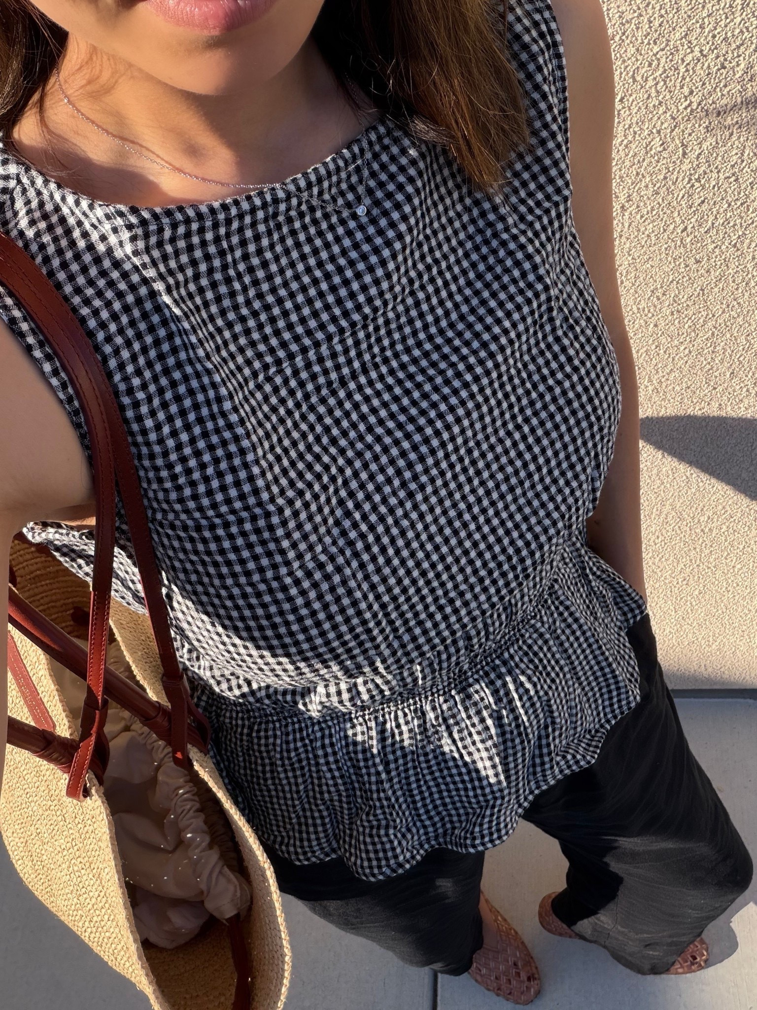 Heat wave outfit for hot temps ☀️ 

This gap top is so comfy & lightweight! Good coverage, breathable and a cute mom top. 100% cotton — 40% off this weekend! 

BR linen pants xs petite 

Summer spring outfit/ easy mom outfit / comfy casual chic

#LTKootd #LTKSaleAlert