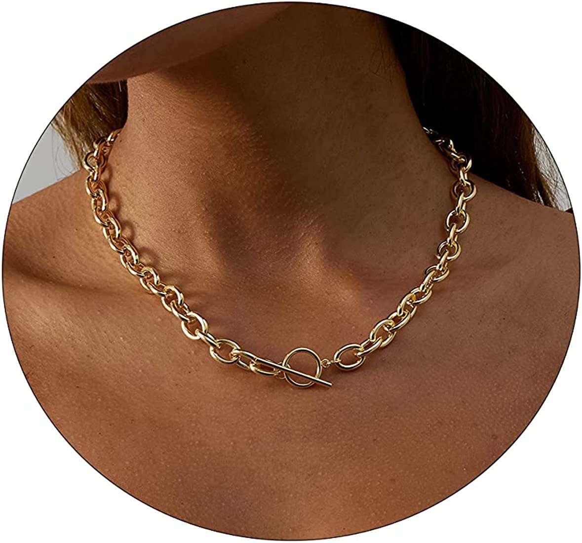 Gold Toggle Chain Necklace  | Amazon (US)