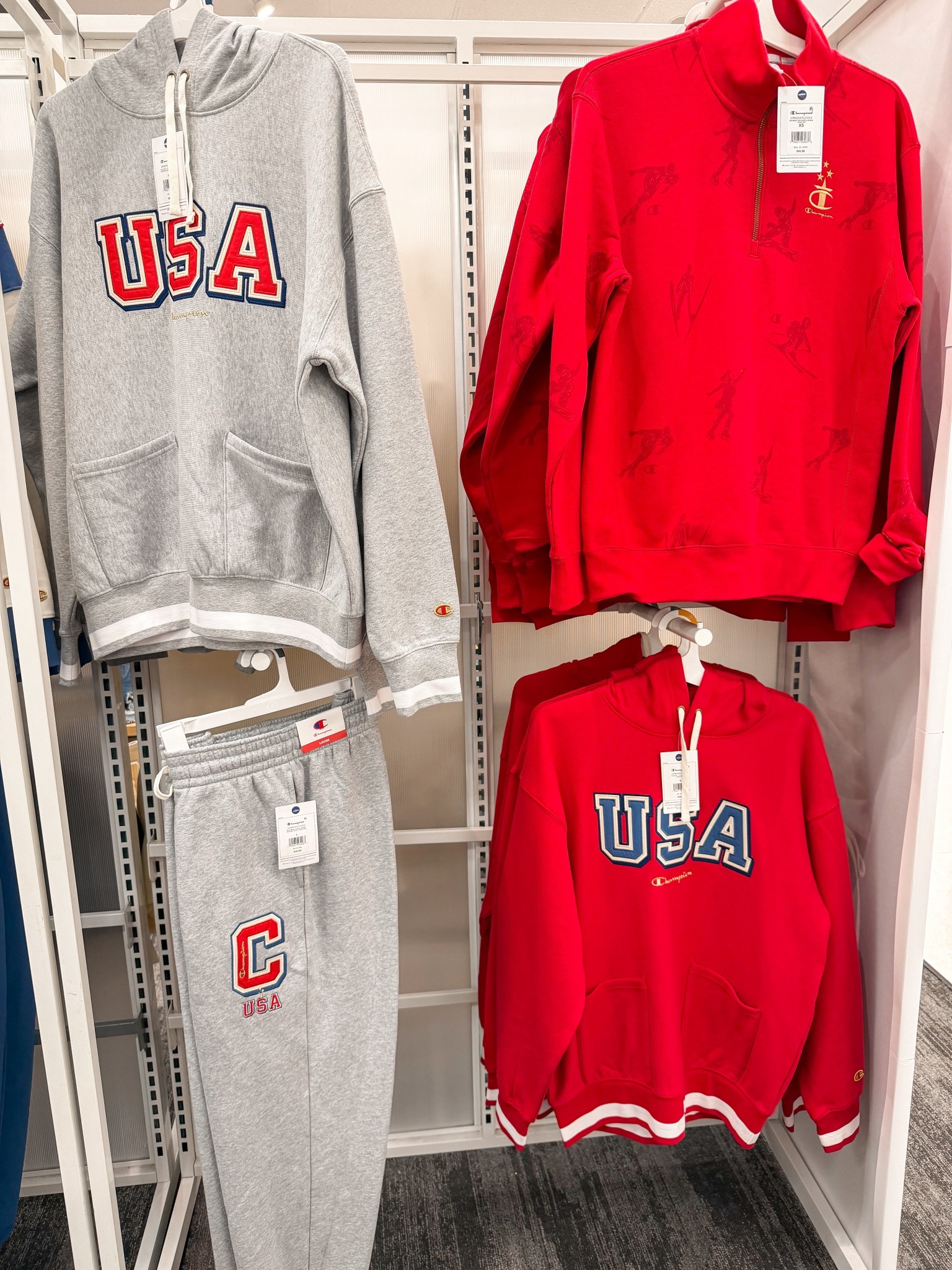 New USA line
Olympics 