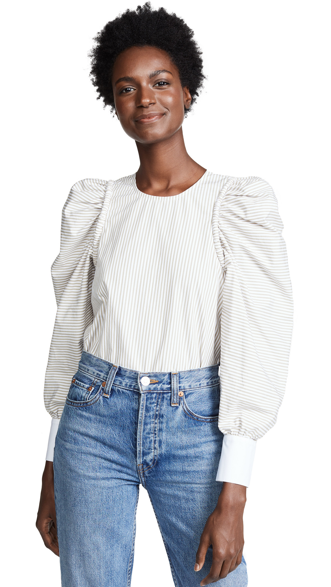 Sea Corded Long Sleeve Peasant Top | Shopbop