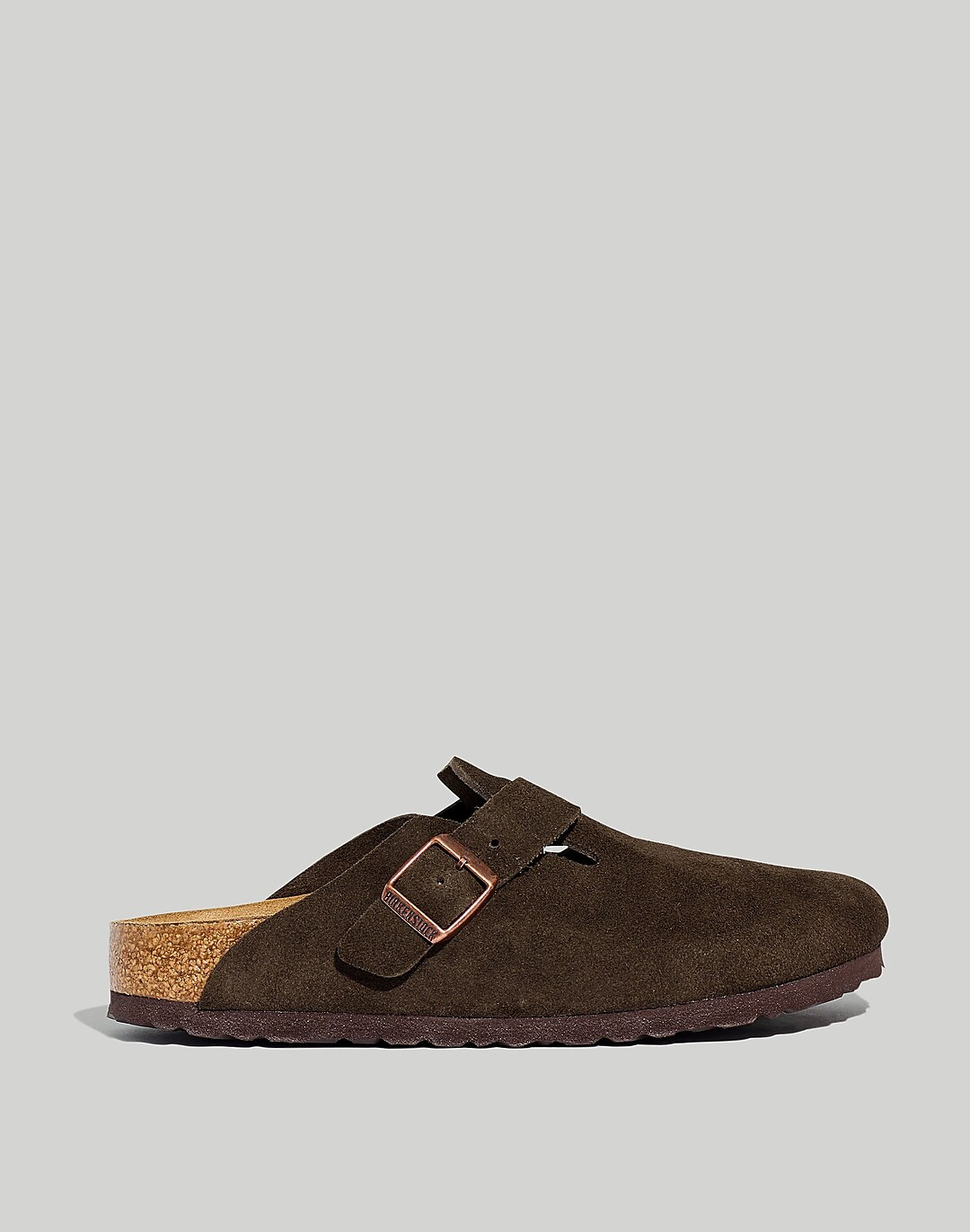 Birkenstock® Boston Suede Soft Footbed Clogs | Madewell