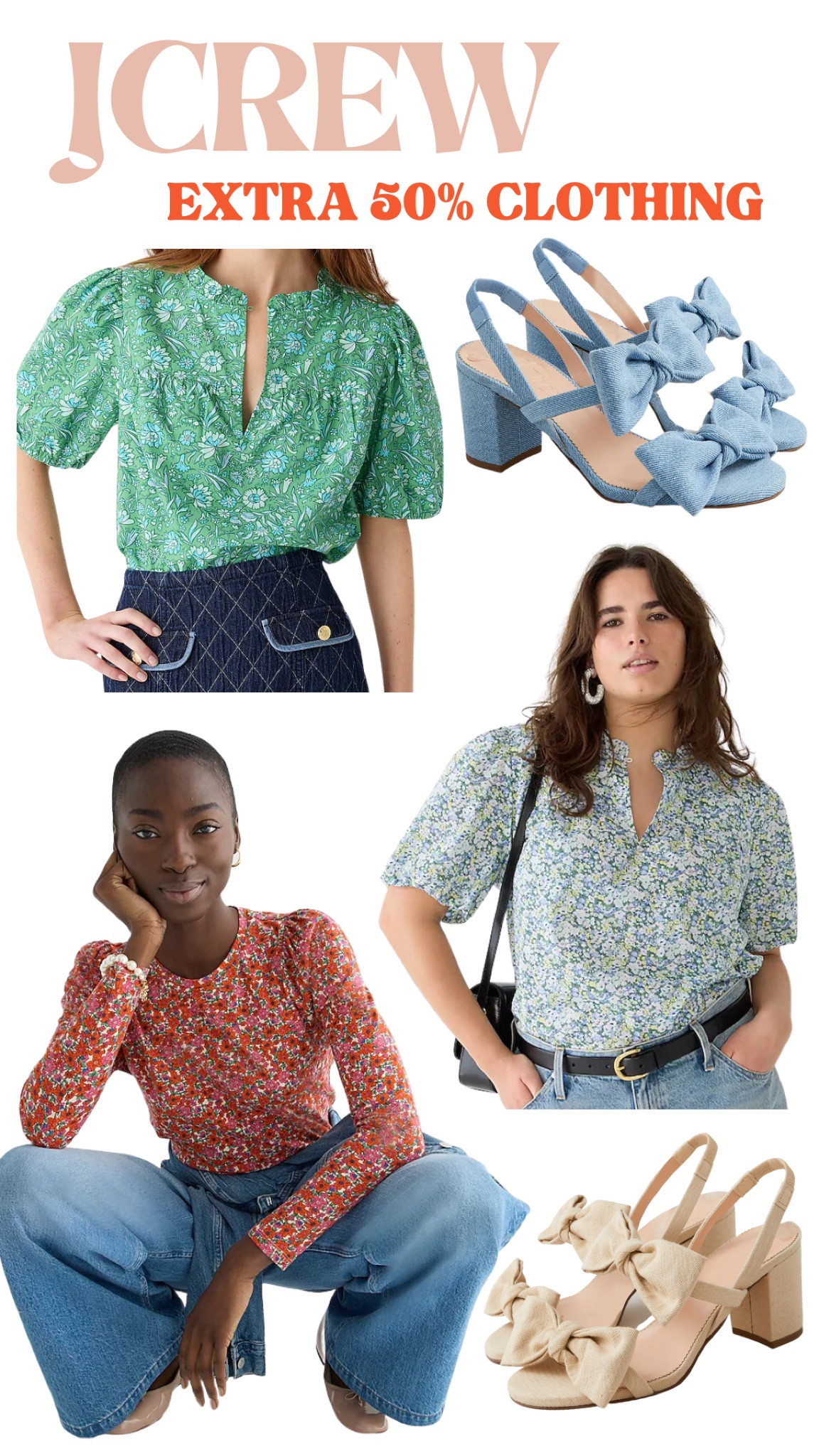 what I’d buy with the extra 50% off sale right now at JCREW. Use code “SHOPEARLY"

#LTKSeasonal #LTKsalealert #LTKshoecrush