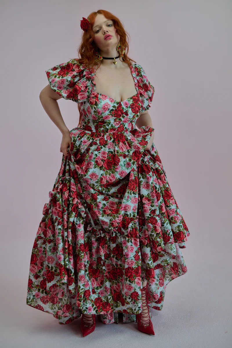 Roses Are Red Ritz Gown | Selkie Collection