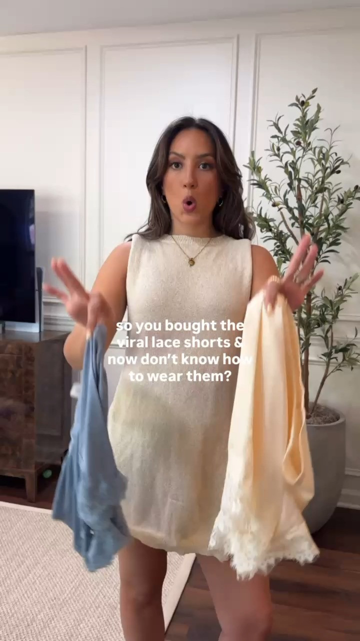 HOW TO STYLE: Lace Silk Shorts

Big trend this spring and summer are silk shorts with lace details. Sometimes it's hard to visualize how to style these, so I've done it for you. Copy and paste with pieces from your closet! Or shop below ;) 

How to Style, Silk Shorts, affordable fashion, spring summer fashion trends, 

 #LTKgrwm #LTKootd #LTKSeasonal