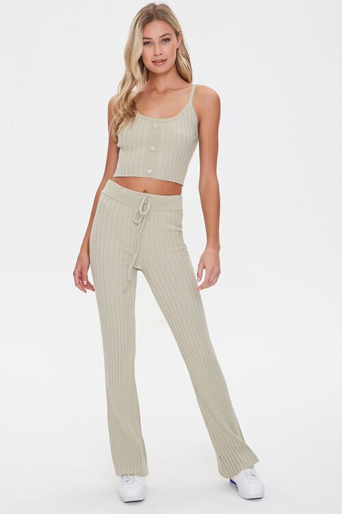 Ribbed Drawstring Sweatpants | Forever 21 (US)