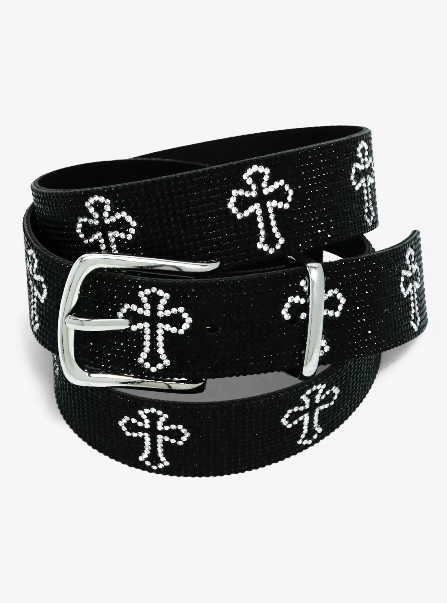 Cross Bling Belt | Hot Topic
