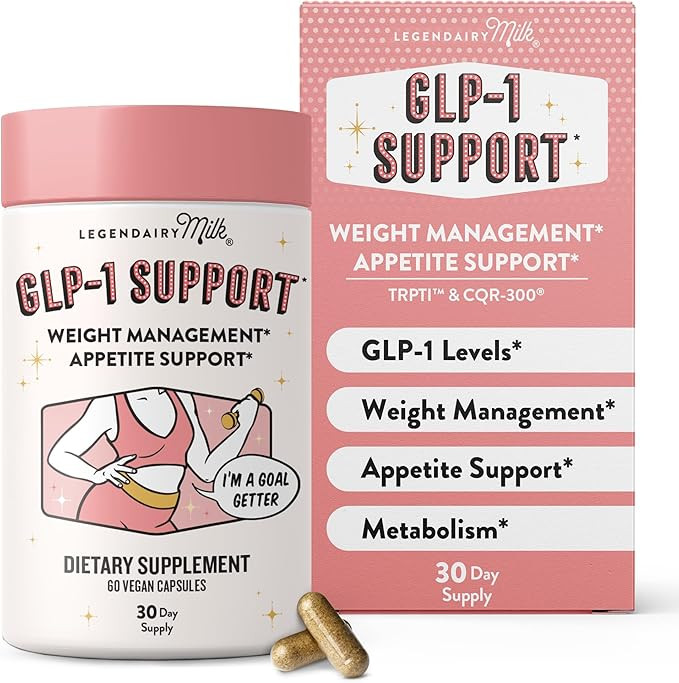 GLP-1 Plus Supplement for Weight Management Appetite Control for Women w Trpti OEA, CQR-300 & Chr... | Amazon (US)