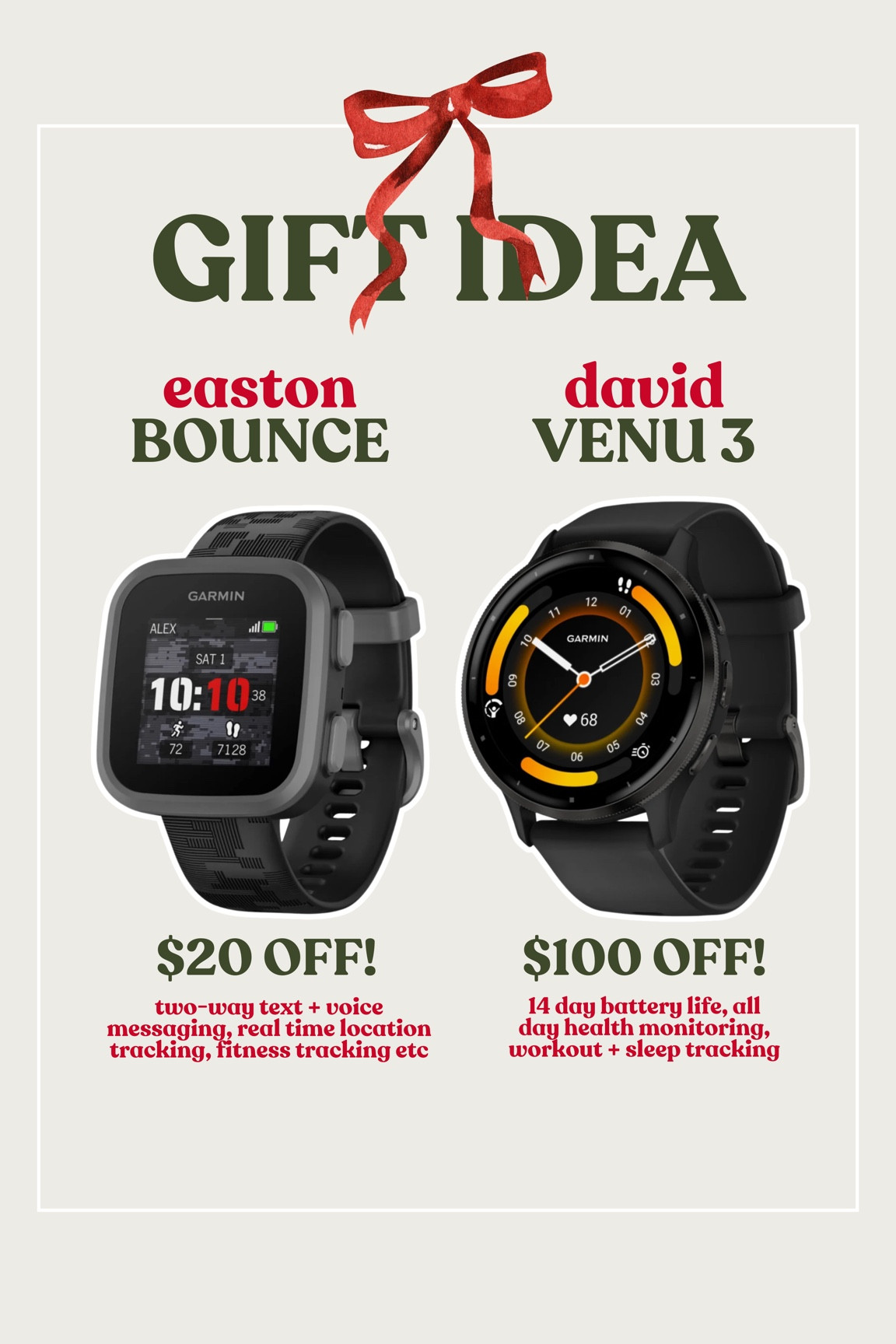 Garmin Black Friday Sale!

#blackfriday #blackfridaysale #garmin #watch #mens #kids #giftidea 

#LTKKids #LTKCyberWeek #LTKMens