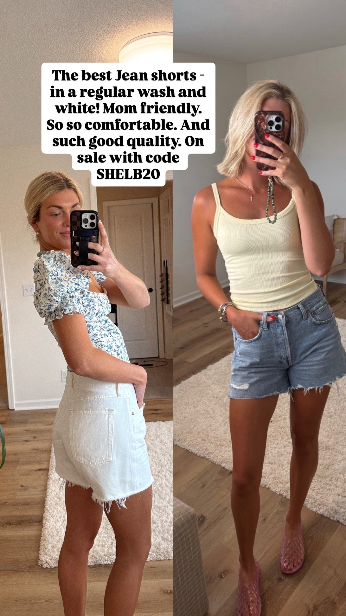 The BEST Jean shorts!! On sale this weekend with my code - SHELB20 

#LTKSaleAlert