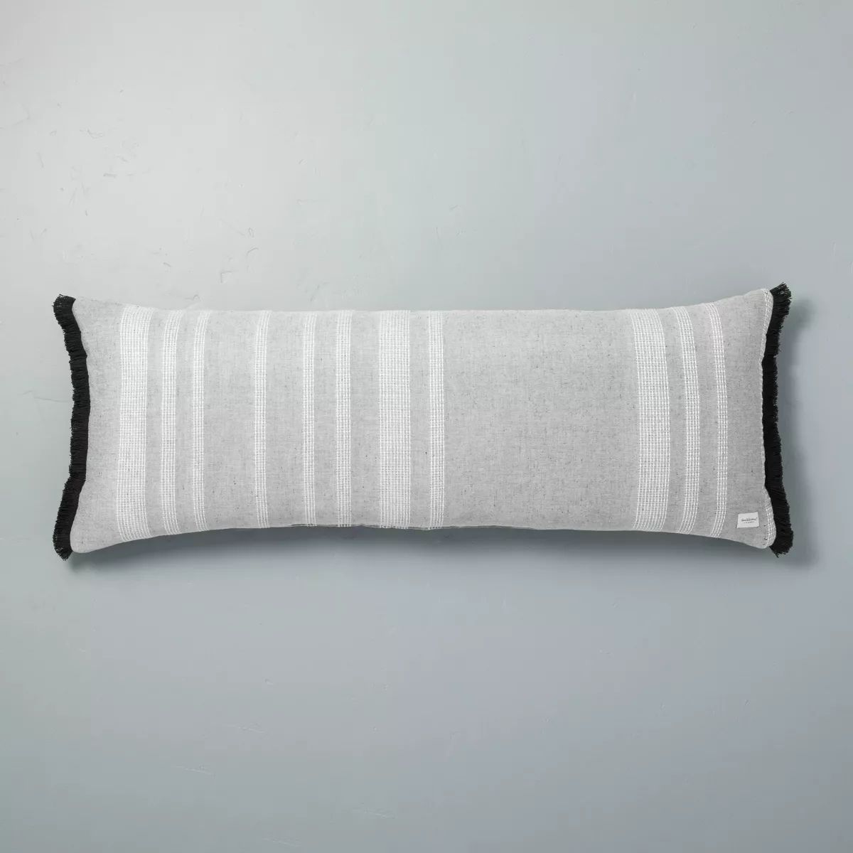 16"x42" Variegated Stripe Lumbar Throw Pillow - Hearth & Hand™ with Magnolia | Target