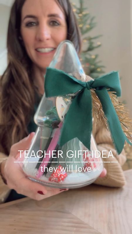 Teachers gift, linked as much as I could! The glass jar and nutcracker are from the Target dollar spot!

#LTKHoliday #LTKGiftGuide #LTKSeasonal