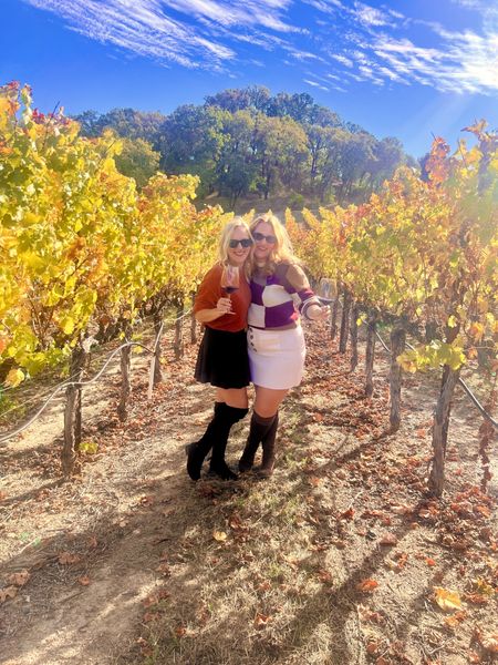 Wine tasting in Sonoma at fall ❤️ I love wine tasting outfits. #winetasting #wine #sezane #curvy #size14 #autumnstyle 

#LTKmidsize #LTKtravel #LTKSeasonal