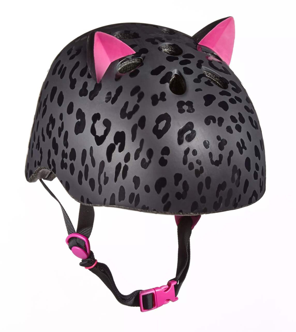 Raskullz Youth Bike Helmet w/Adjustable Straps, Black/Pink, Ages 8+#073-0504-8 | Canadian Tire
