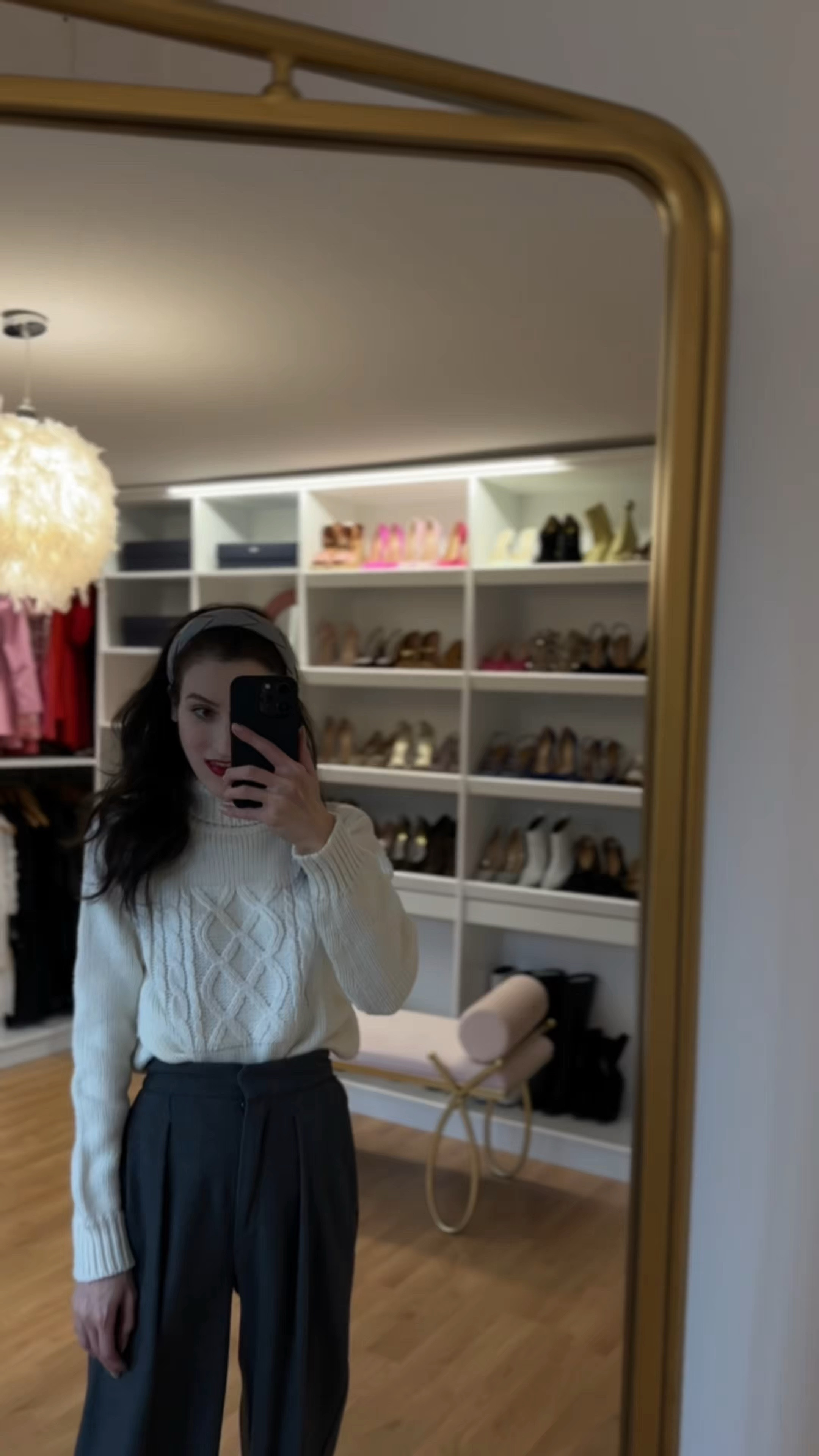 Cold snowy day #workoutfit #businesscasual #cableknit #turtleneck #sweater #tailoredpants #winteroutfit

#LTKWatchNow #LTKWorkwear #LTKSeasonal